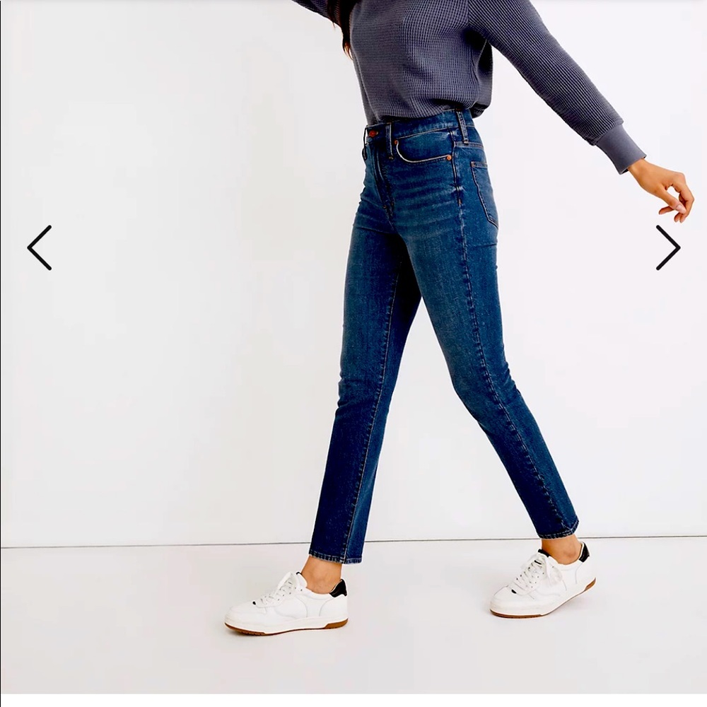 NWT Madewell Petite Perfect Vintage Jean in Mobridge Wash